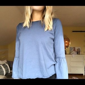 Abercrombie & Fitch puffy sleeve top